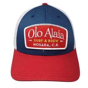 Olo Alaia Surf & Brew Nosara CR Trucker Cap Multicolor One Size Mesh Back